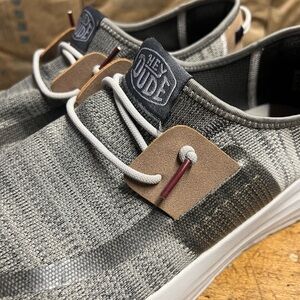 Hey Dude Gray Loafers